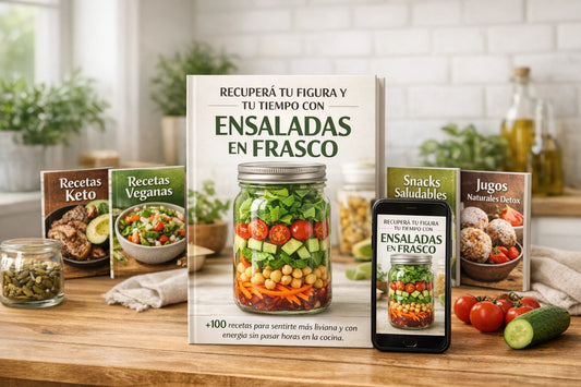 Recuperá tu Figura y Tiempo con Ensaldas en Frasco + 10 Regalos